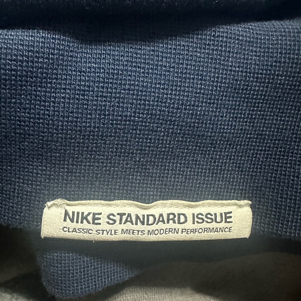 Nike Dri-FIT Navy hoodie w/zipper pocket size 4XL - Picture 5 of 7